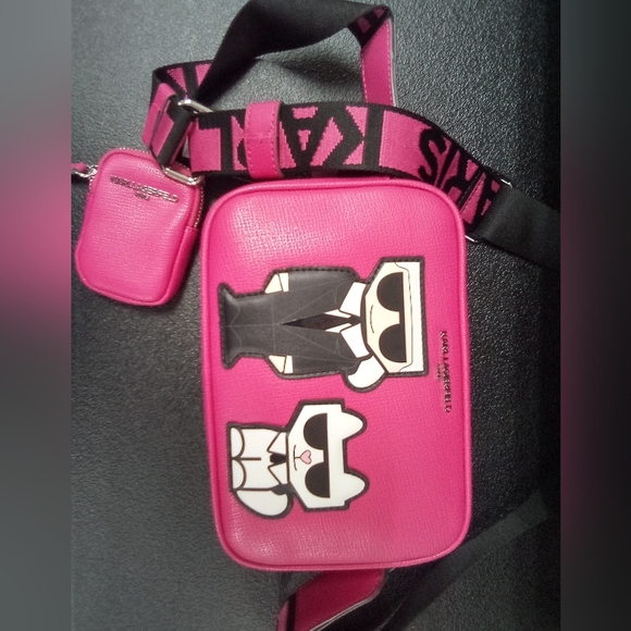 Hot Pink Cartoon Camera Purse (Temporary MARK DOWN) - Picture 1 of 5